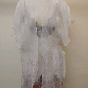 Christine Chiffon Short Sheer Robe